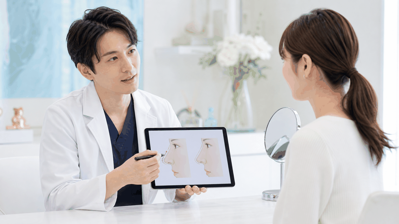 鼻中隔延長と鼻尖形成、どっちが必要？自分に合う術式の見極め方
