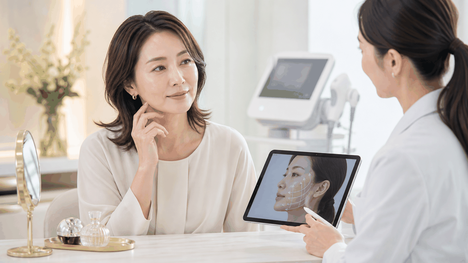 40代からのリフトアップ。糸リフトを最大限に活かす組み合わせ治療