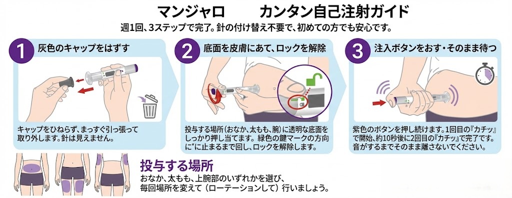 マンジャロによるアプローチ